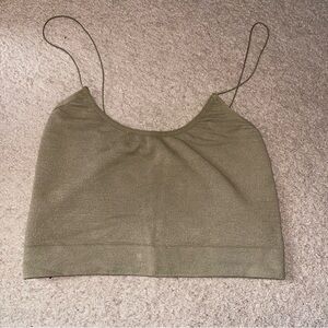 Olive Green Out From Under Cami